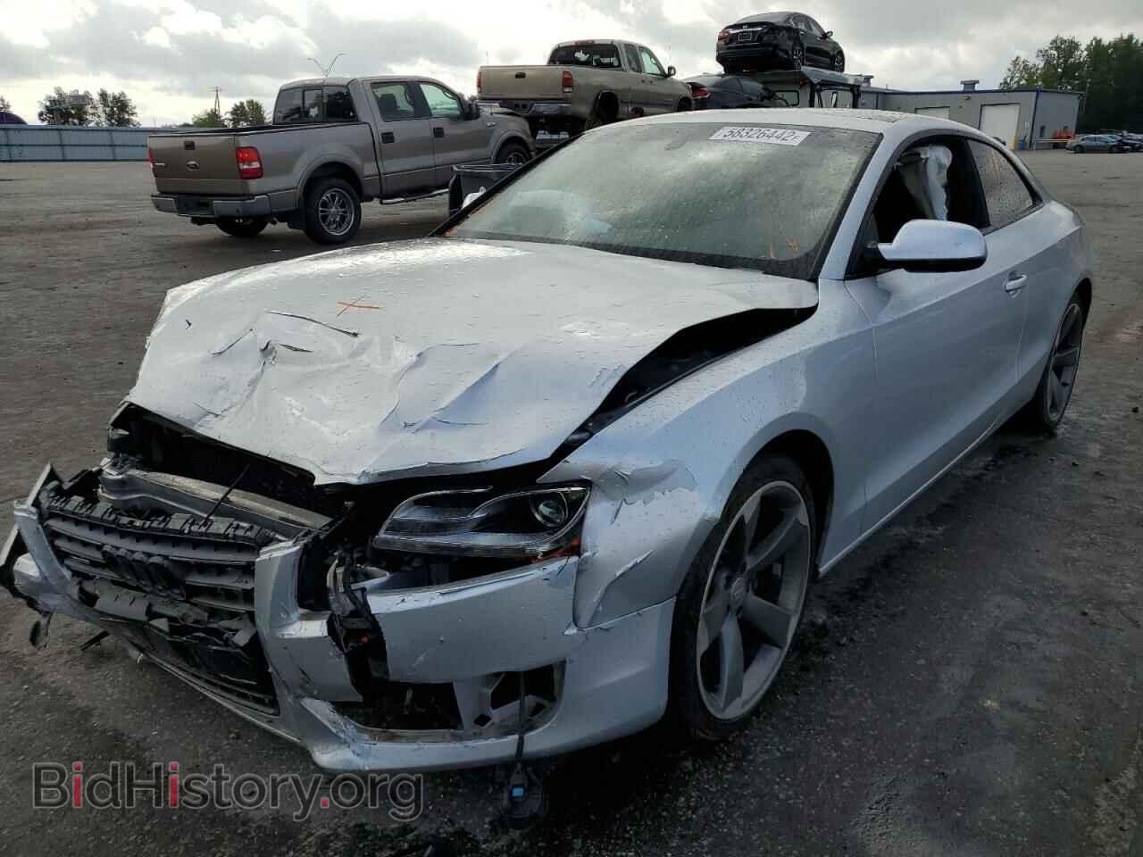 2011 AUDI A5 - VIN: WAUVFAFR0BA082080 - Фото 2