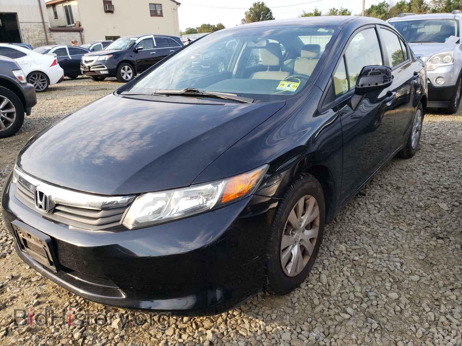 2012 HONDA CIVIC - VIN: 19XFB2F50CE363543 - Фото 2