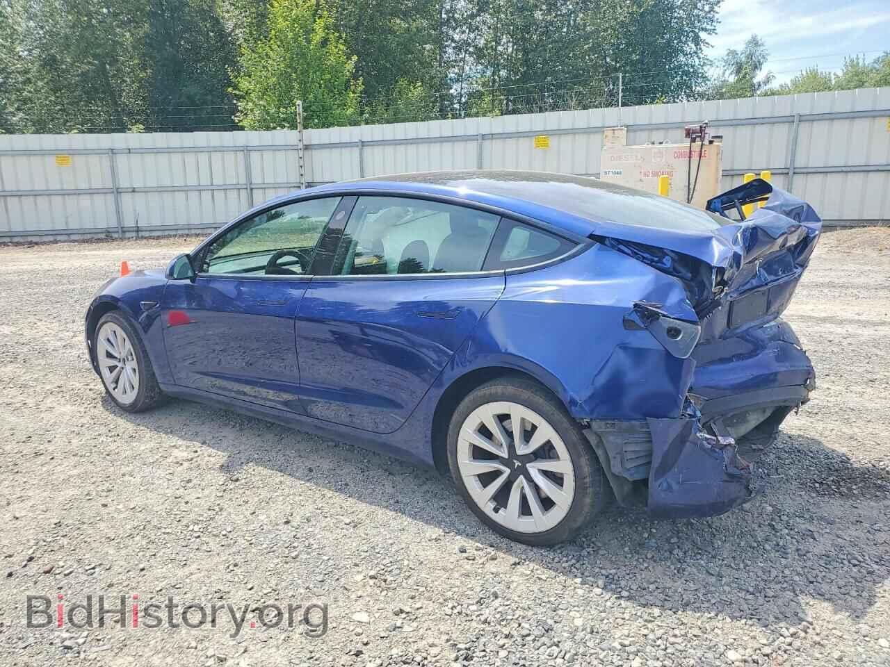 2022 TESLA MODEL 3 - VIN: 5YJ3E1EA7NF369193 - Photo 2