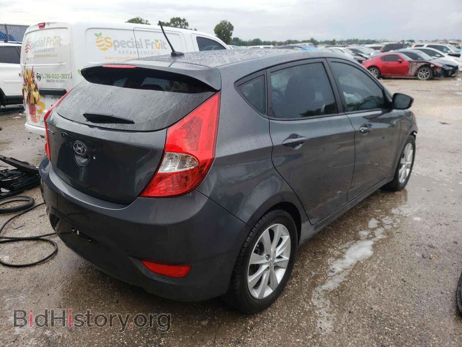 2013 HYUNDAI ACCENT - VIN: KMHCU5AE8DU097385 - Фото 4