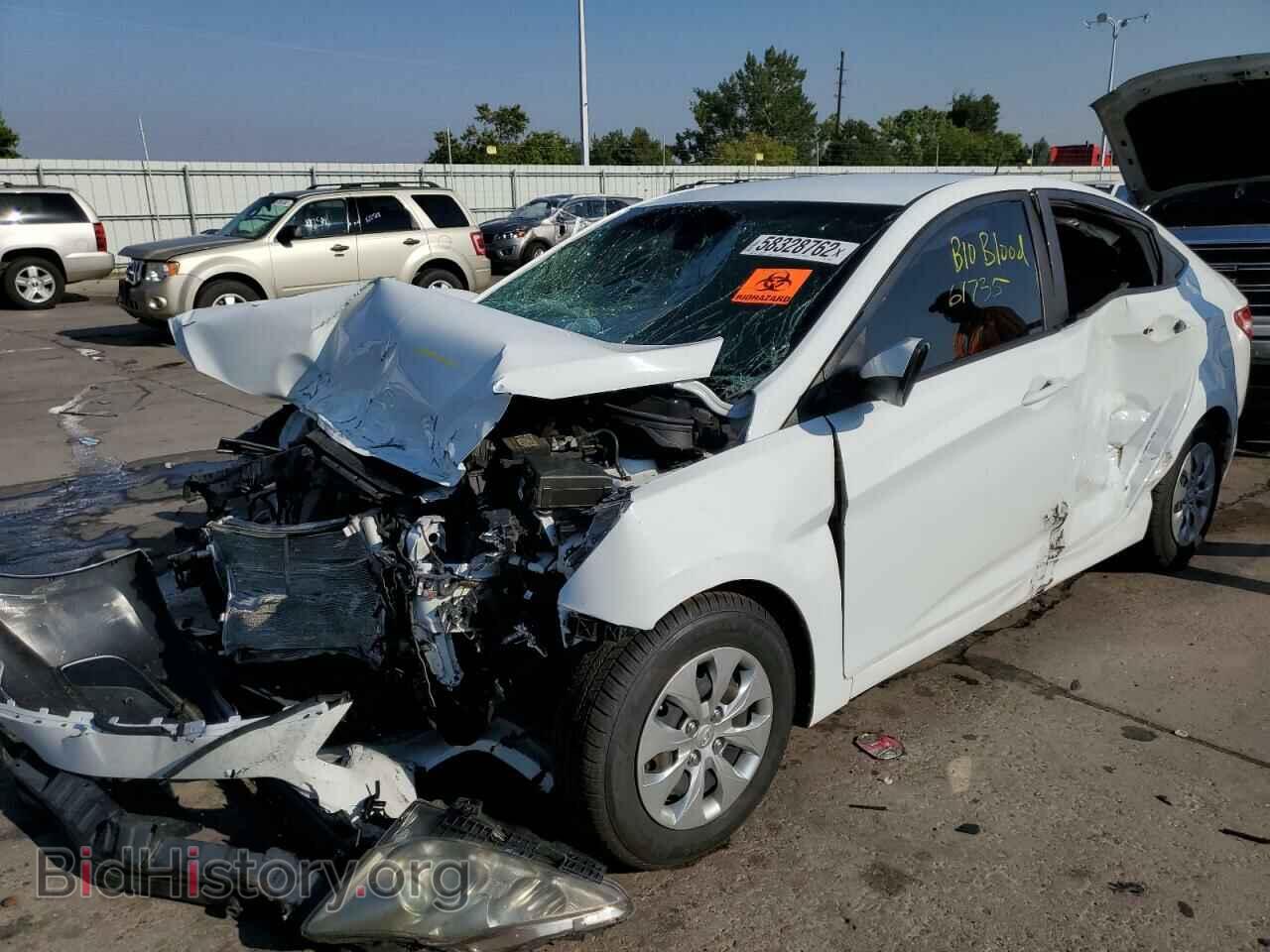 2017 HYUNDAI ACCENT - VIN: KMHCT4AE5HU312644 - Фото 2