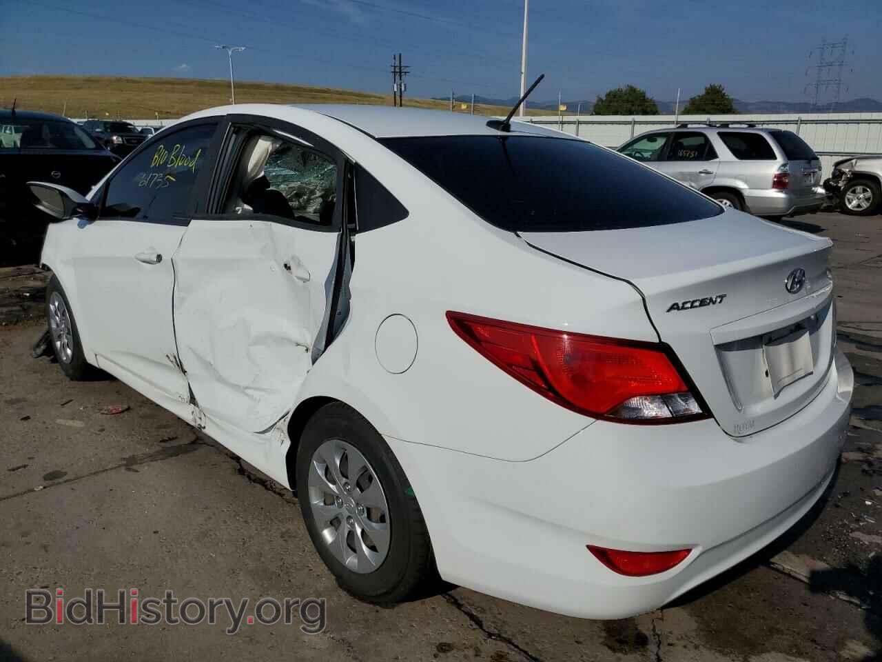 2017 HYUNDAI ACCENT - VIN: KMHCT4AE5HU312644 - Фото 3