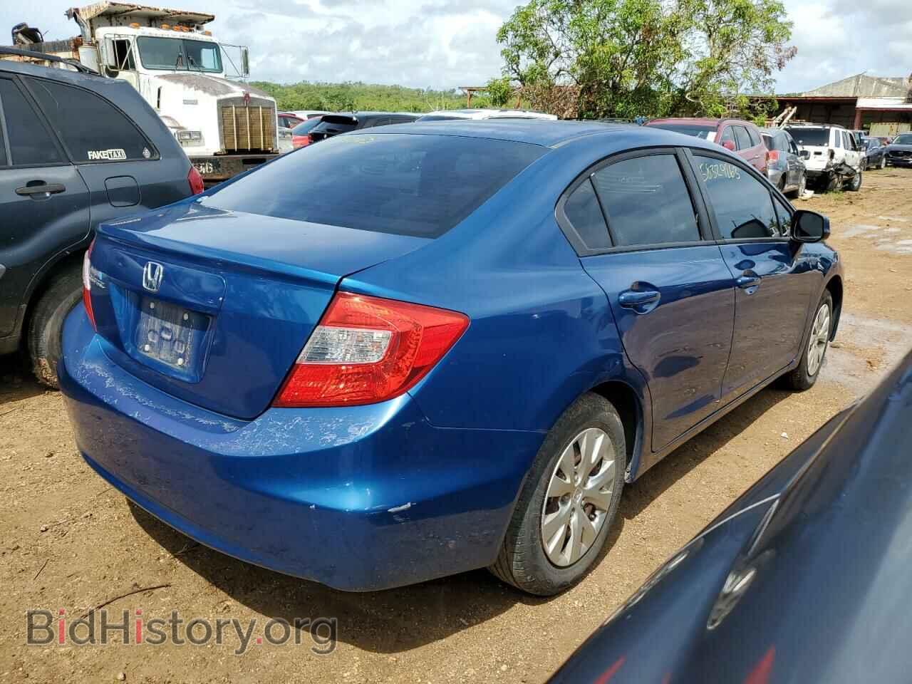 2012 HONDA CIVIC - VIN: 19XFB2F54CE043898 - Фото 3