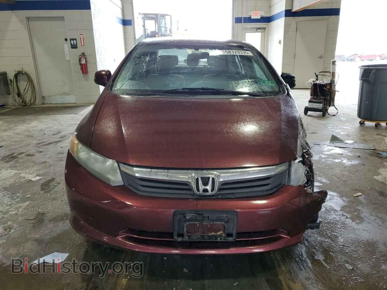 2012 HONDA CIVIC - VIN: 19XFB2F58CE376282 - Фото 5