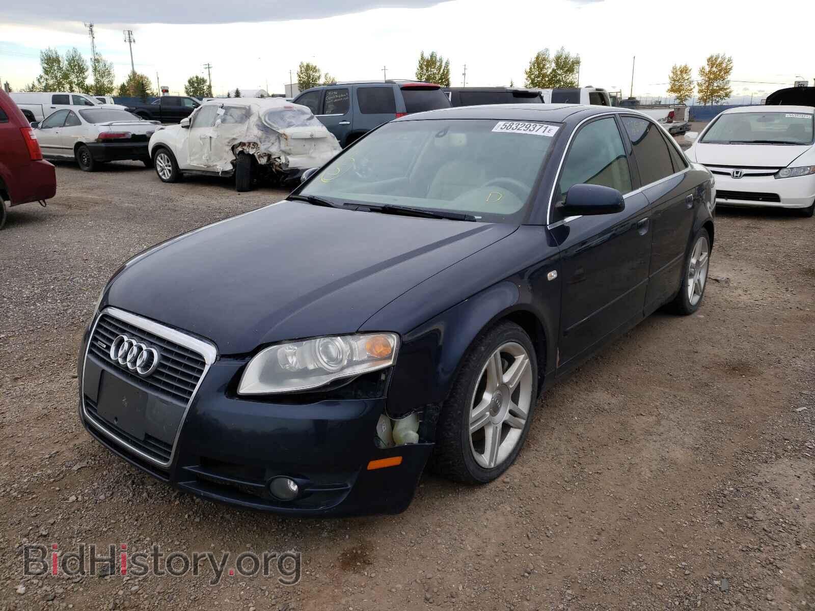 2007 AUDI A4 - VIN: WAUDF78E97A040233 - Фото 2