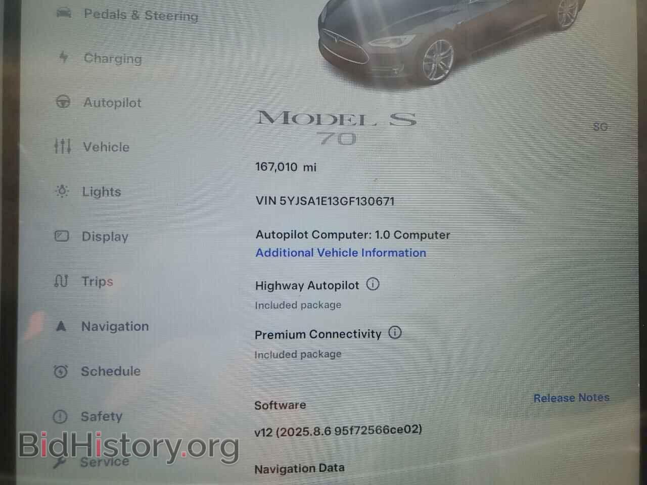 2016 TESLA MODEL S - VIN: 5YJSA1E13GF130671 - Photo 9