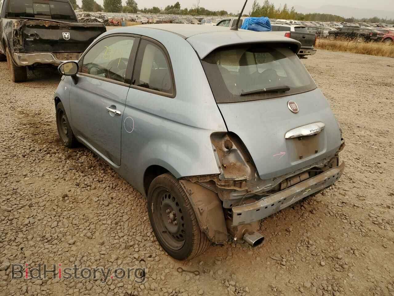 2013 FIAT 500 - VIN: 3C3CFFAR9DT748237 - Фото 3