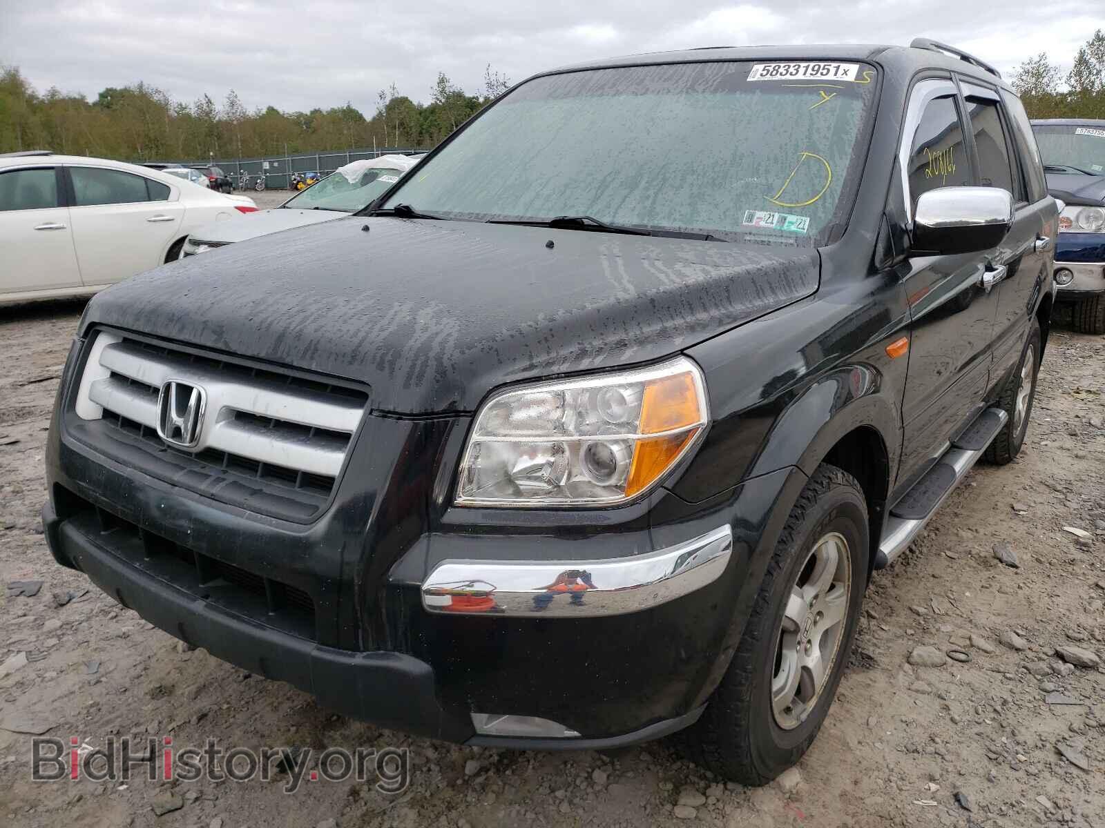2007 HONDA PILOT - VIN: 2HKYF18677H523111 - Фото 2