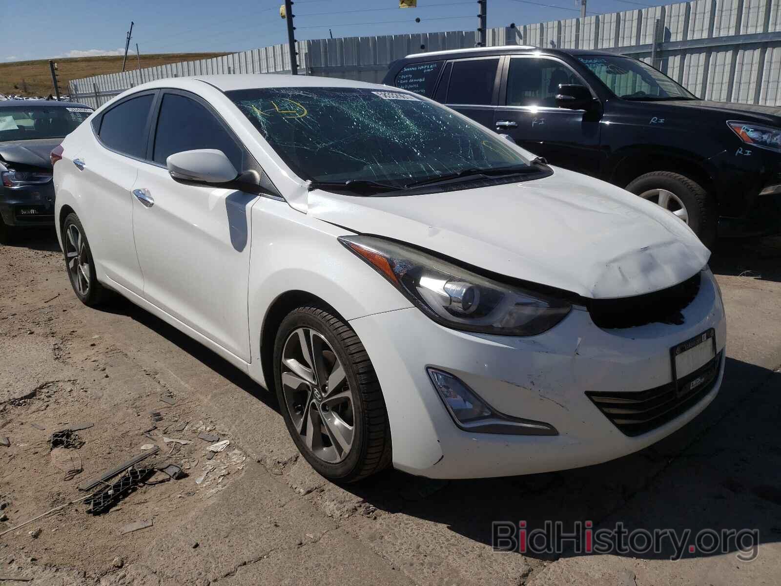 Photo 5NPDH4AE7EH492130 - HYUNDAI ELANTRA 2014