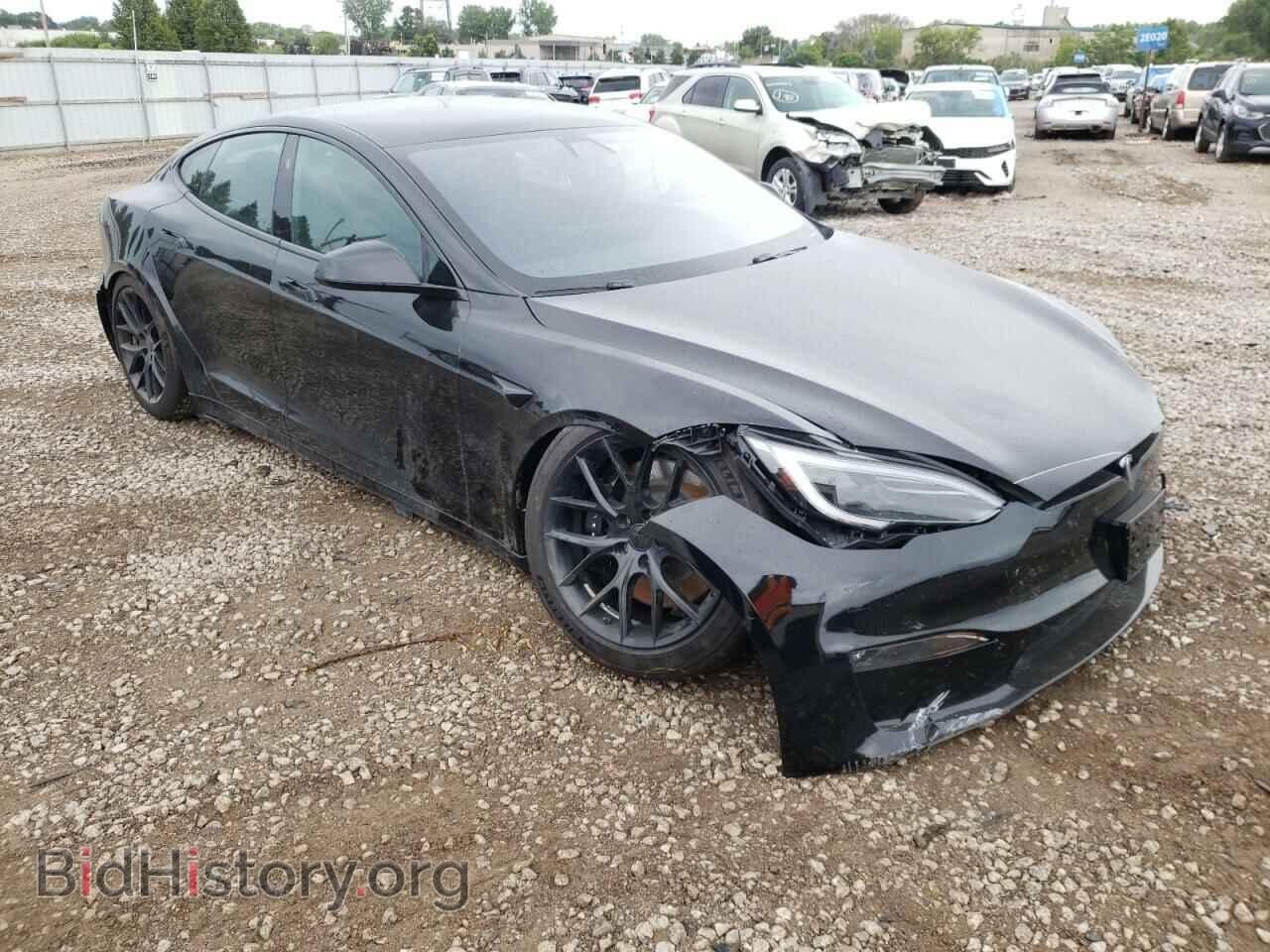 2022 TESLA MODEL S - VIN: 5YJSA1E52NF489106 - Фото 4