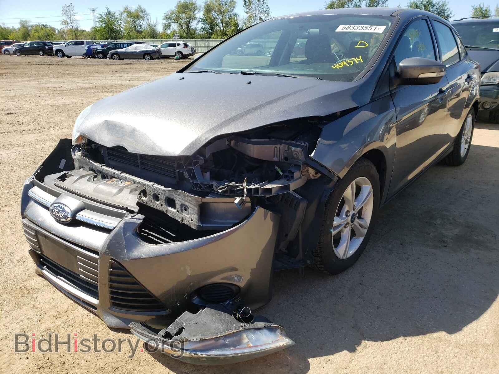 2014 FORD FOCUS - VIN: 1FADP3F29EL409374 - Фото 2