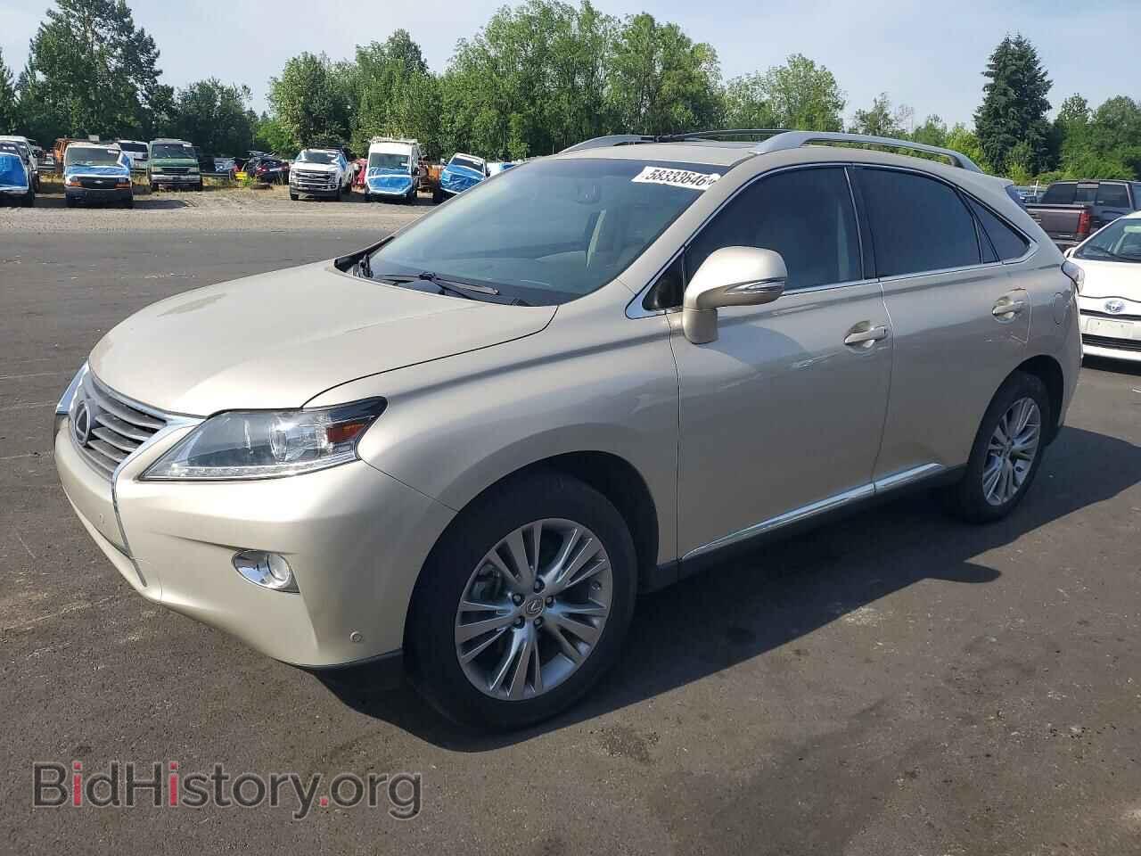 Фотография 2T2BK1BA0EC247672 - LEXUS RX350 2014