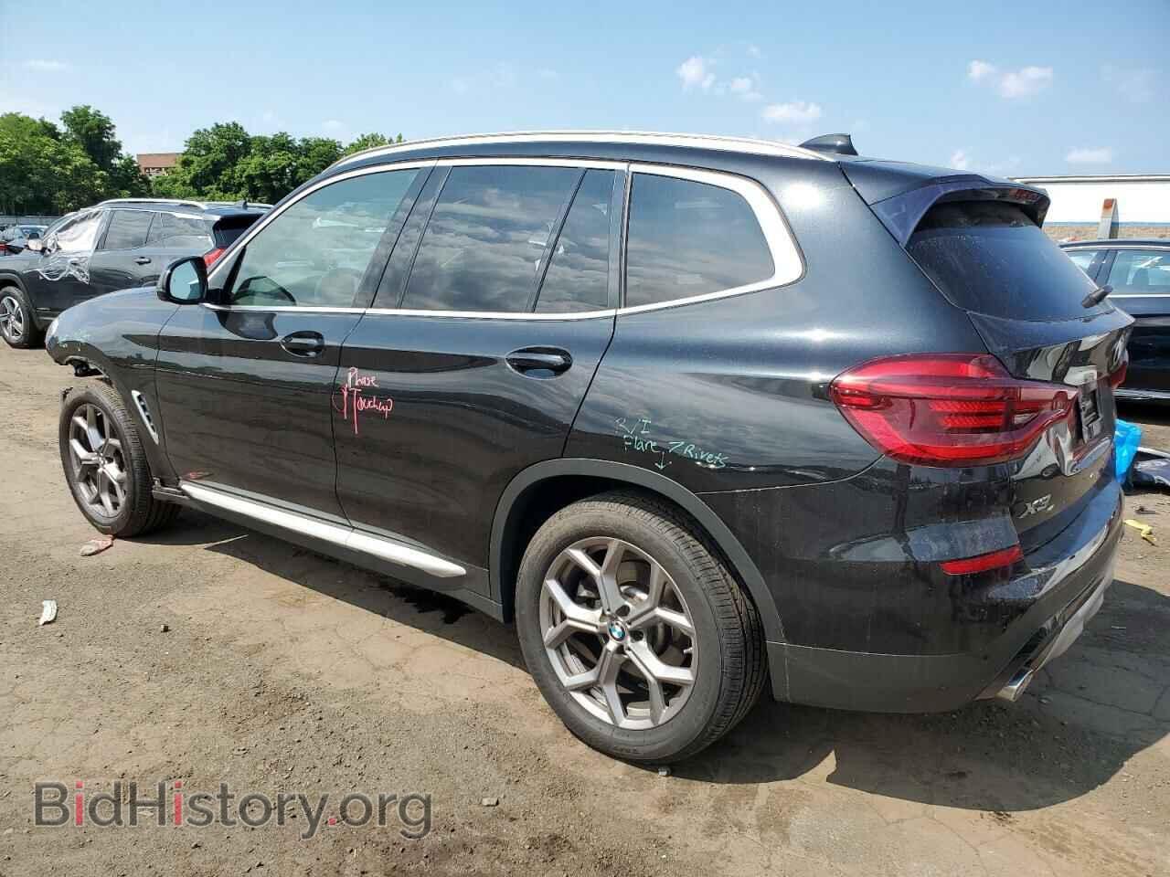 2021 BMW X3 - VIN: 5UXTY5C07M9F50653 - Фото 2