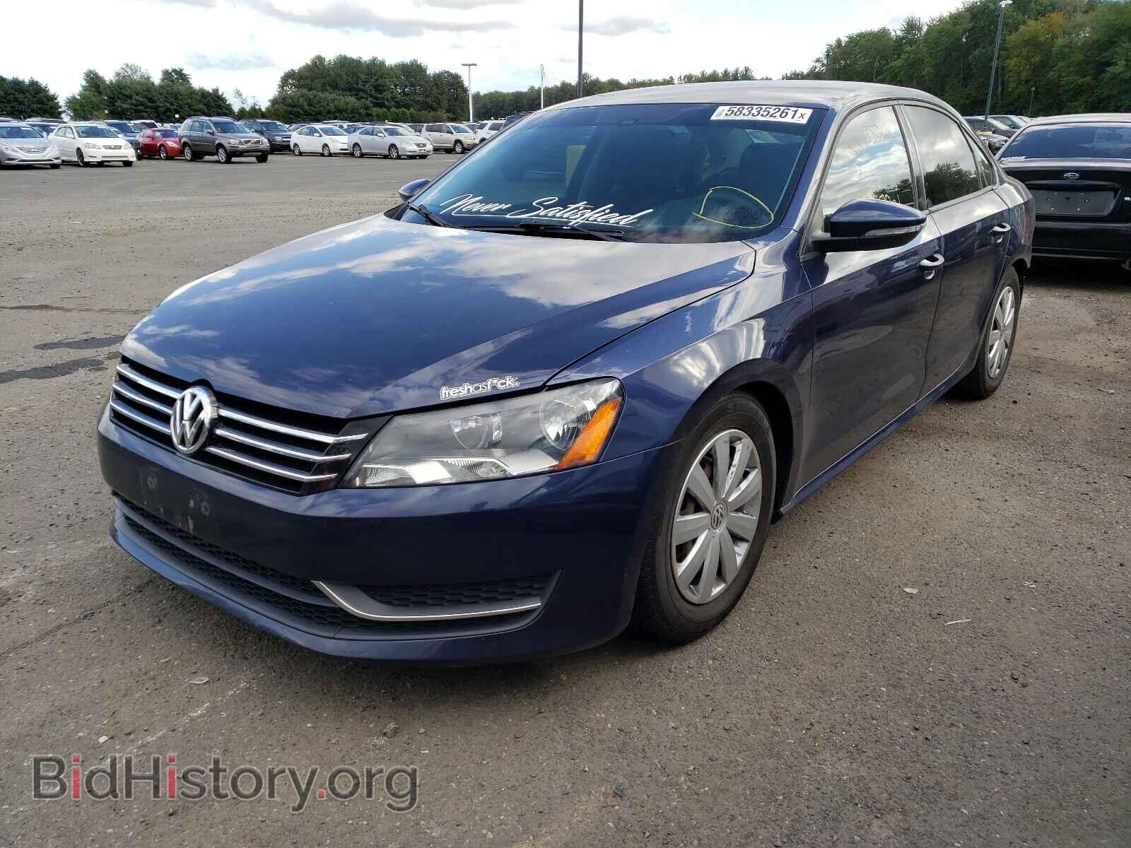 2012 VOLKSWAGEN PASSAT - VIN: 1VWAP7A31CC065246 - Фото 2