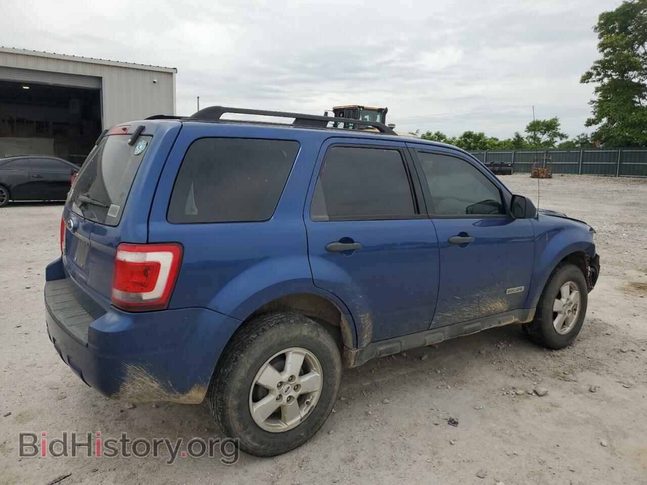 2008 FORD ESCAPE - VIN: 1FMCU02Z98KB14085 - Фото 3
