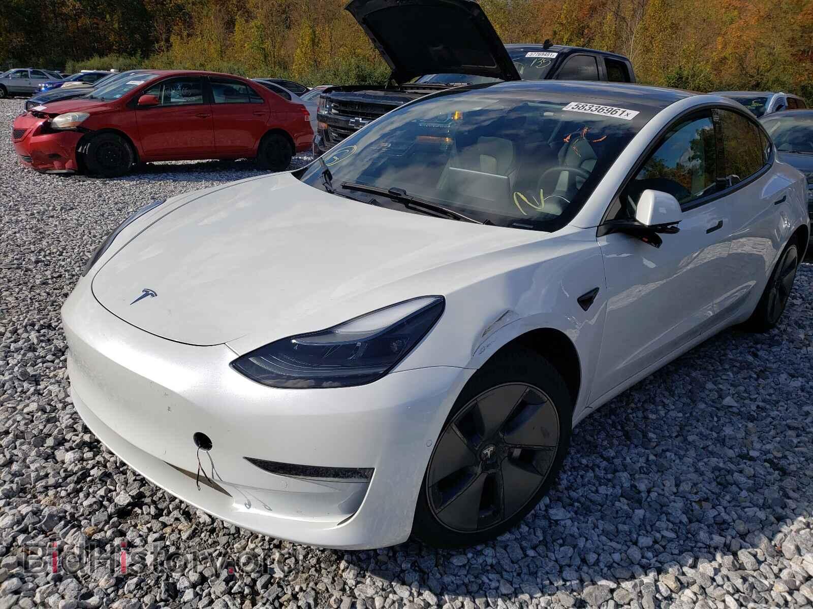 2021 TESLA MODEL 3 - VIN: 5YJ3E1EA9MF920979 - Фото 2