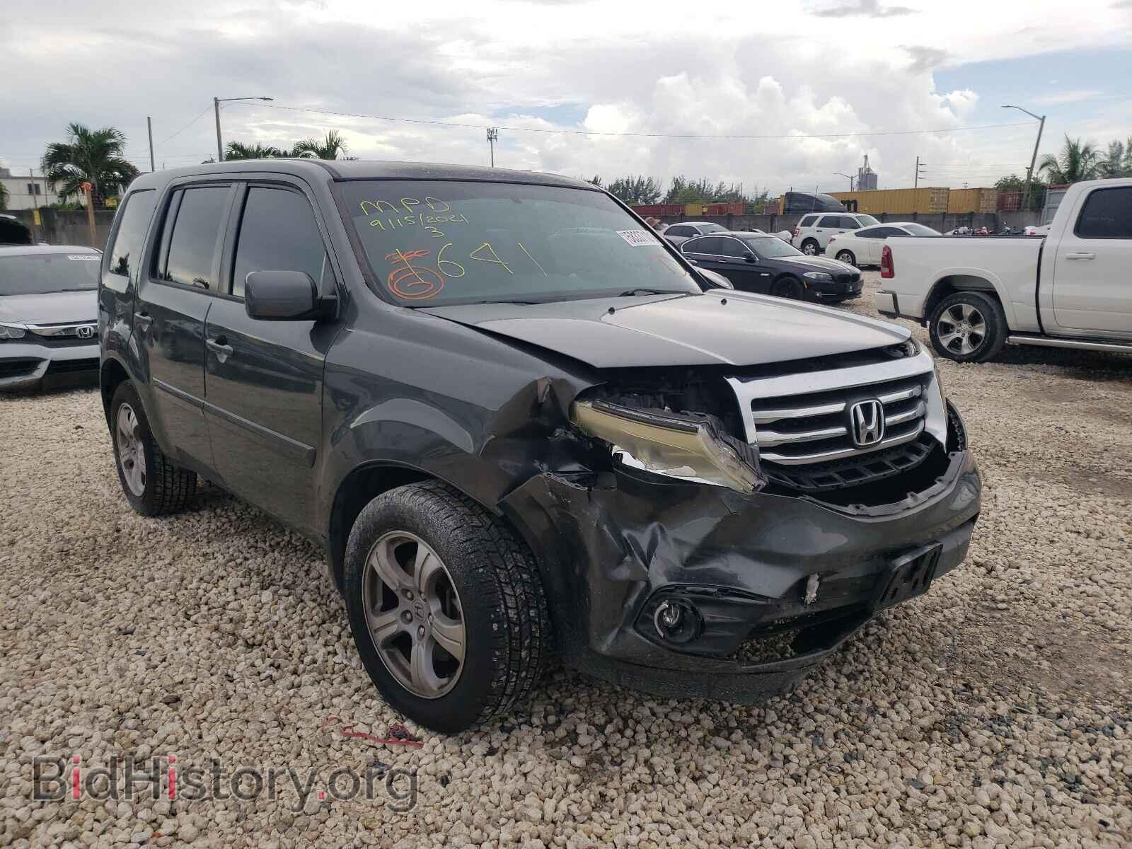 Photo 5FNYF3H47DB021641 - HONDA PILOT 2013