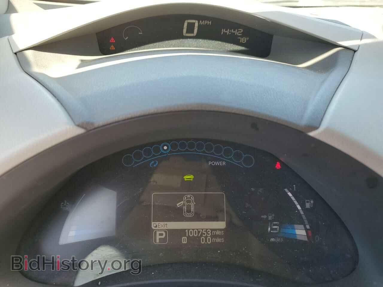 2012 NISSAN LEAF - VIN: JN1AZ0CP2CT024759 - Фото 9
