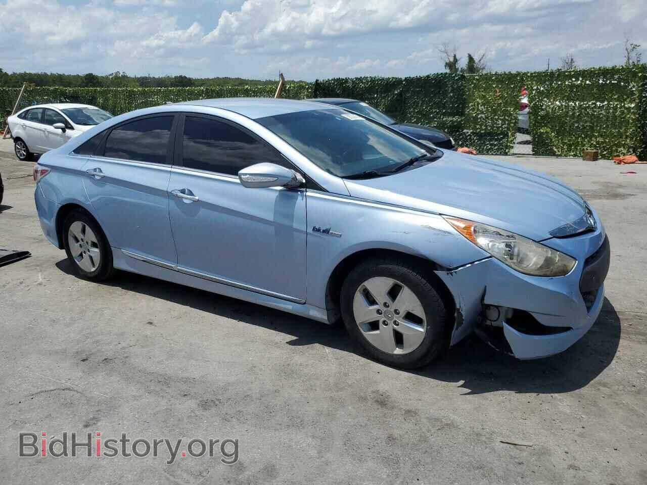 2012 HYUNDAI SONATA - VIN: KMHEC4A45CA059190 - Фото 4