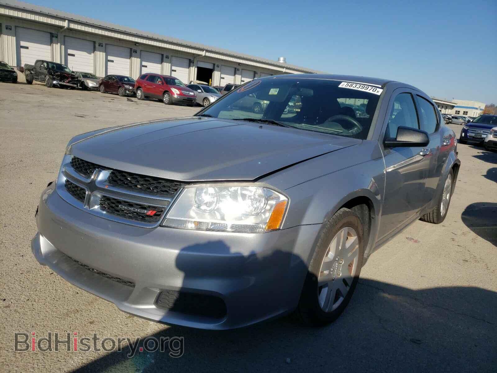2014 DODGE AVENGER - VIN: 1C3CDZAB4EN177879 - Фото 2
