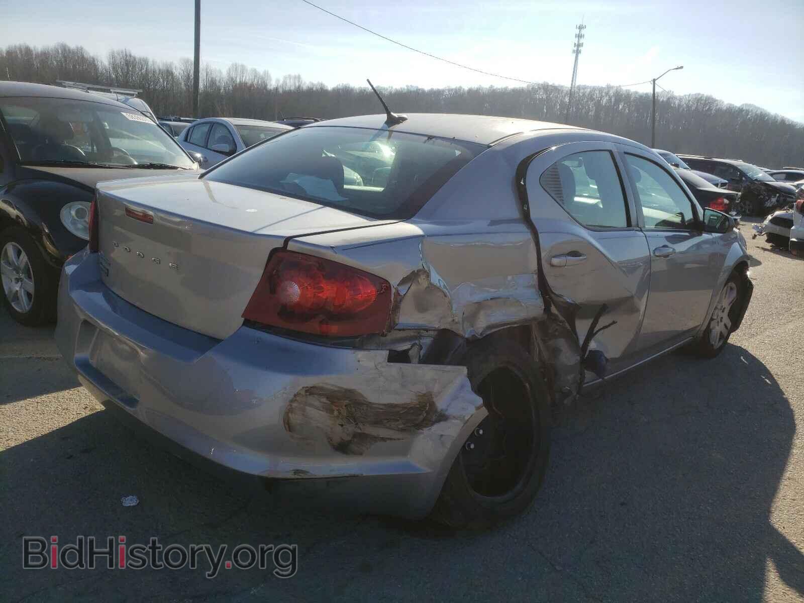 2014 DODGE AVENGER - VIN: 1C3CDZAB4EN177879 - Фото 4