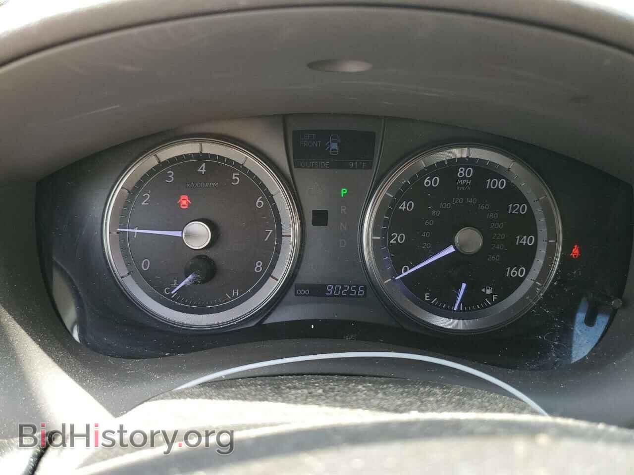 2012 LEXUS ES350 - VIN: JTHBK1EG3C2500823 - Фото 9