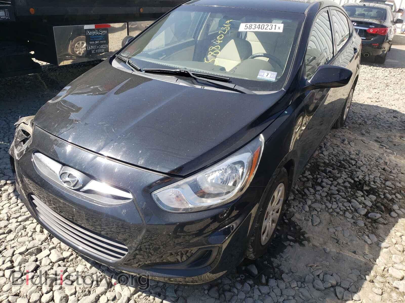2012 HYUNDAI ACCENT - VIN: KMHCT4AE2CU262679 - Фото 2