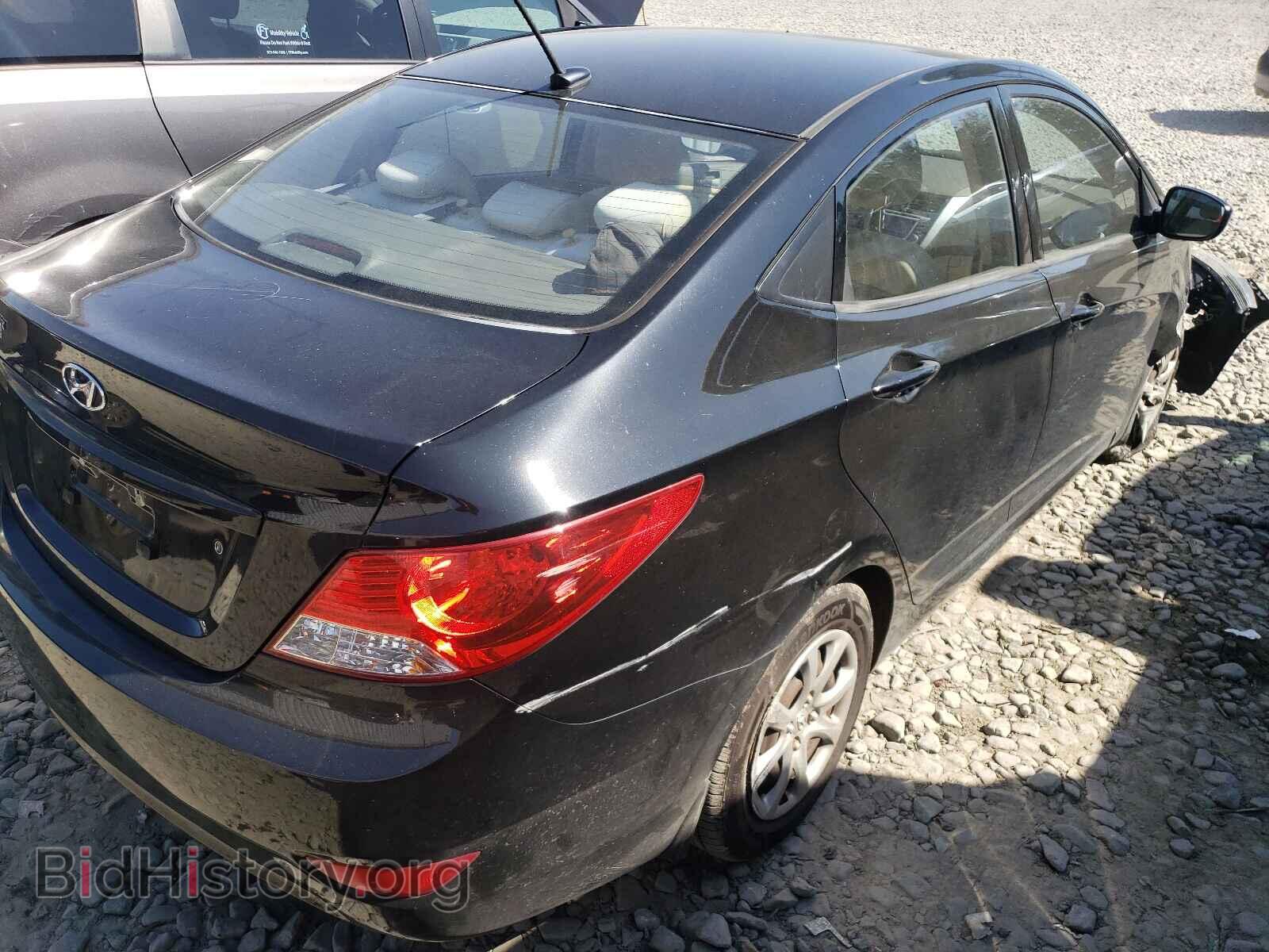 2012 HYUNDAI ACCENT - VIN: KMHCT4AE2CU262679 - Фото 4