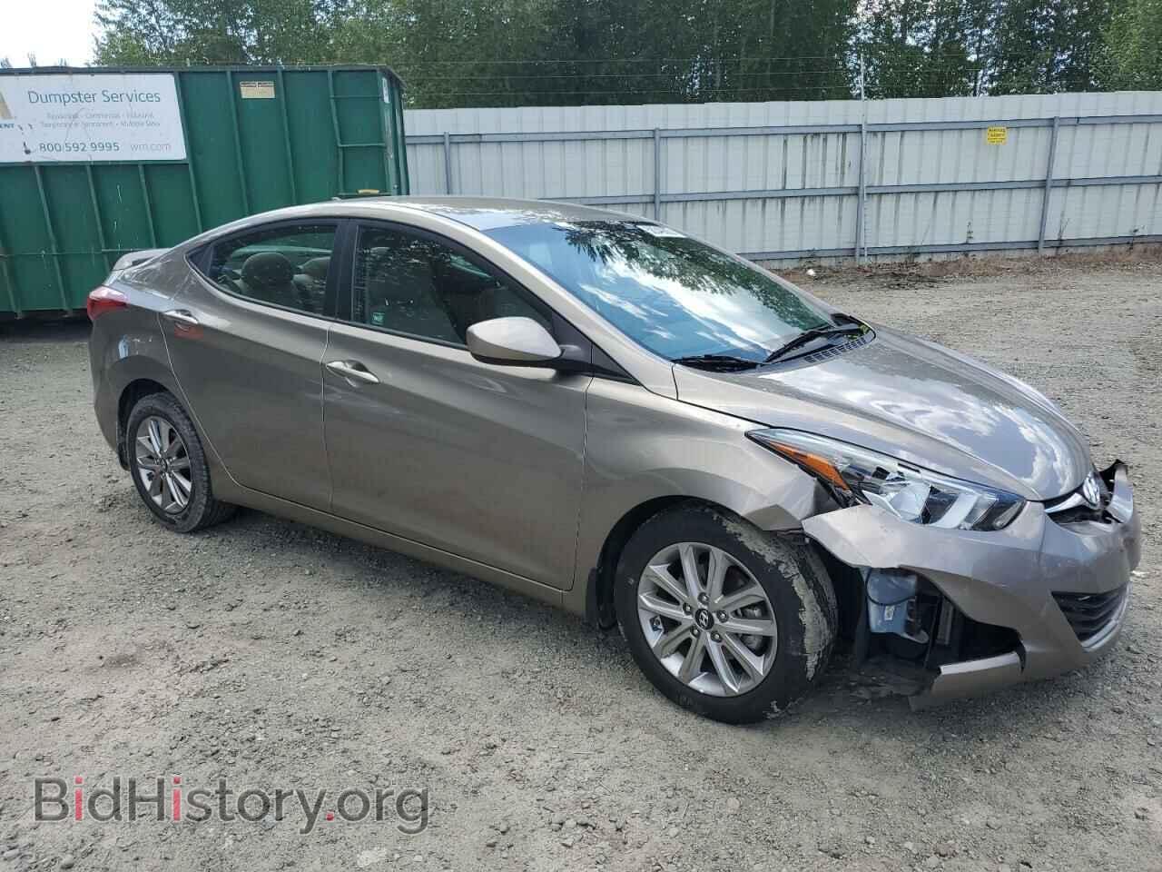 2015 HYUNDAI ELANTRA - VIN: 5NPDH4AE8FH577494 - Фото 4