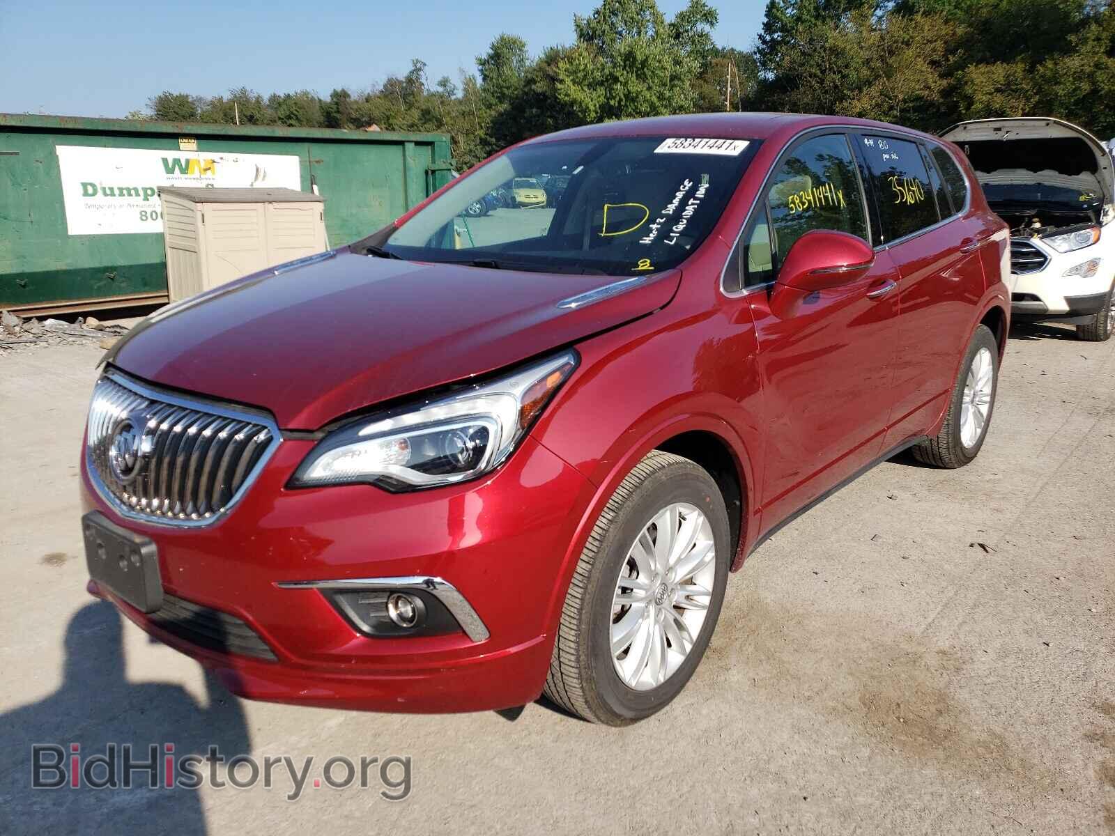 2018 BUICK ENVISION - VIN: LRBFXBSA4JD009350 - Фото 2