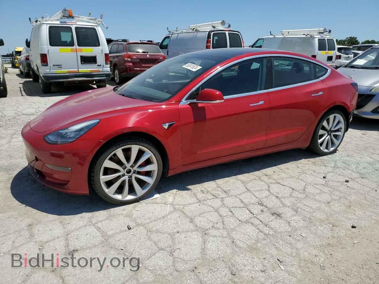 Photo 5YJ3E1EB3KF392958 - TESLA MODEL 3 2019