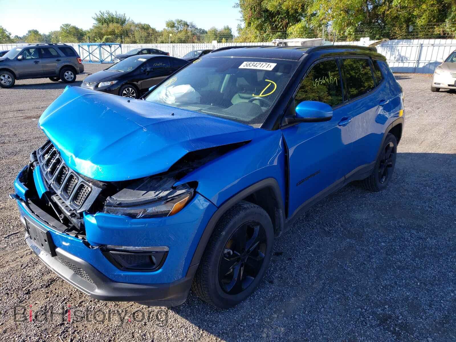 2018 JEEP COMPASS - VIN: 3C4NJDBB5JT325966 - Фото 2