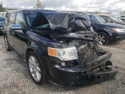 2010 Ford FLEX Flex Limit, черный — VIN 2FMHK6DC0ABA14304, Copart