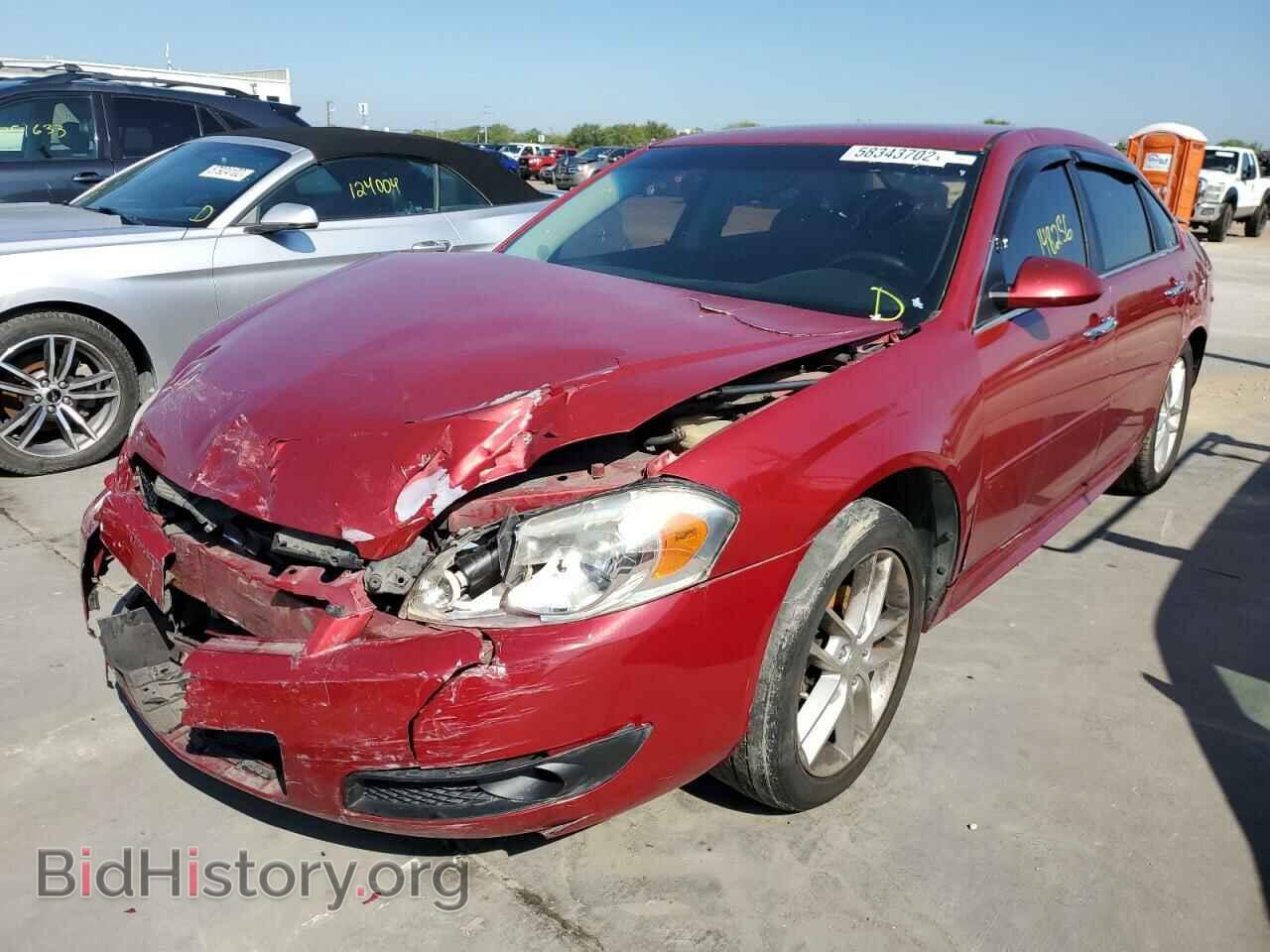 2014 CHEVROLET IMPALA - VIN: 2G1WC5E35E1102271 - Фото 2