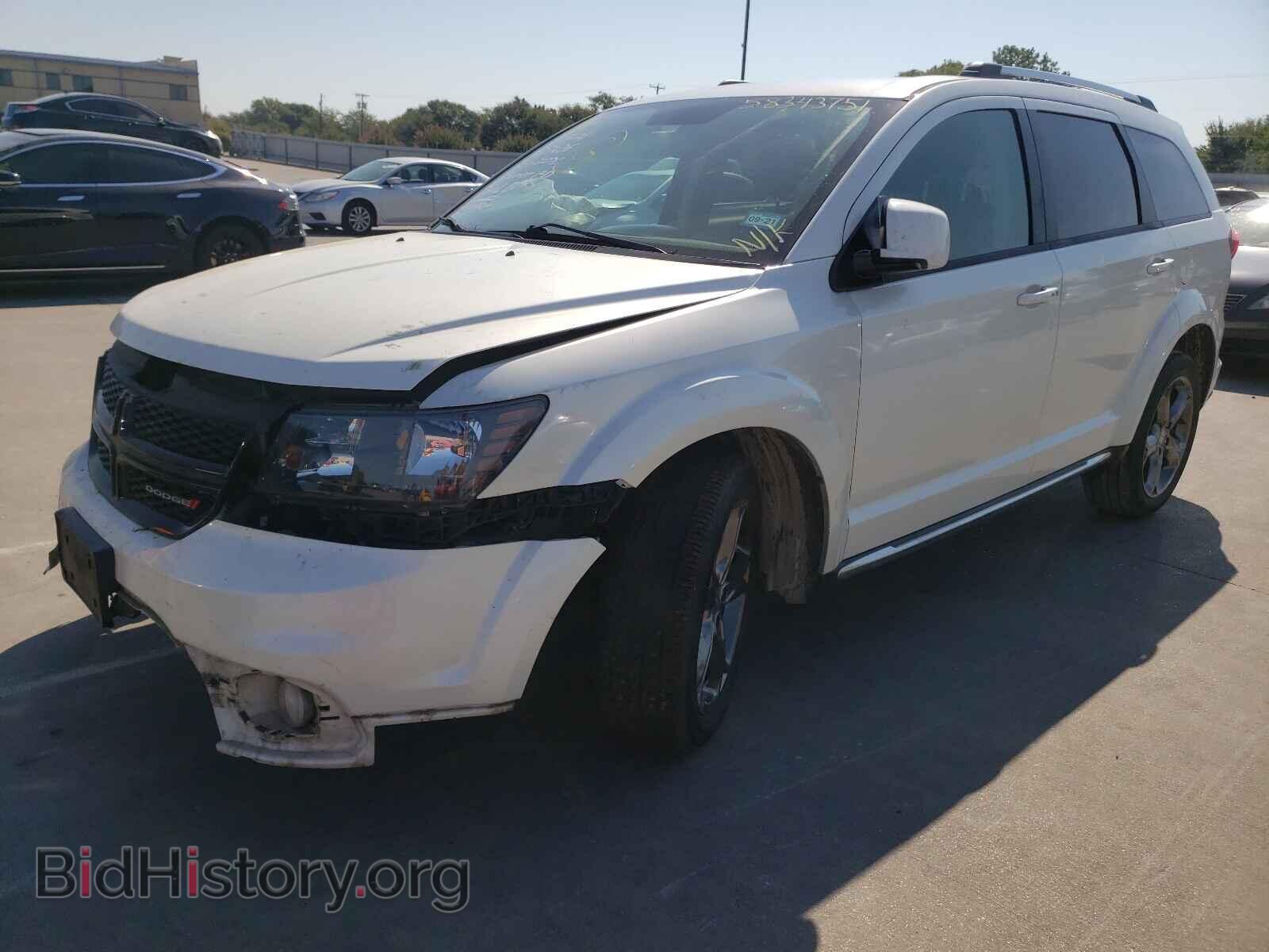 2015 DODGE JOURNEY - VIN: 3C4PDCGG4FT573664 - Фото 2