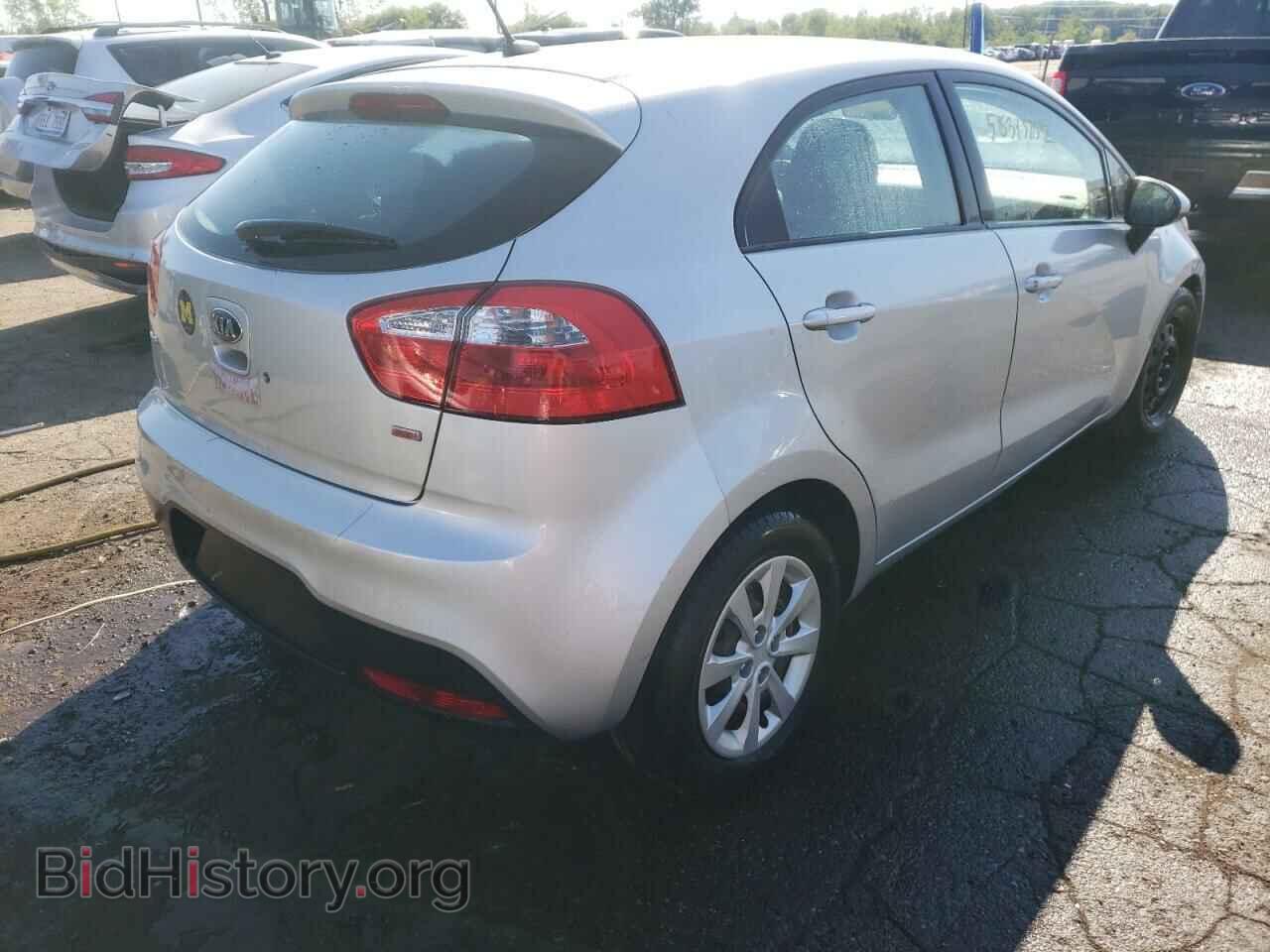 2014 KIA RIO - VIN: KNADM5A31E6322076 - Фото 4
