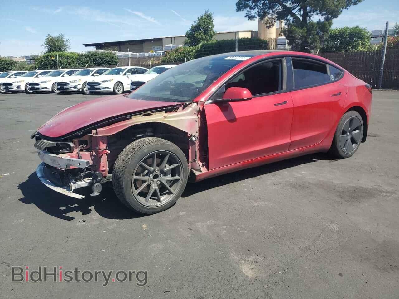 Photo 5YJ3E1EAXMF940139 - TESLA MODEL 3 2021