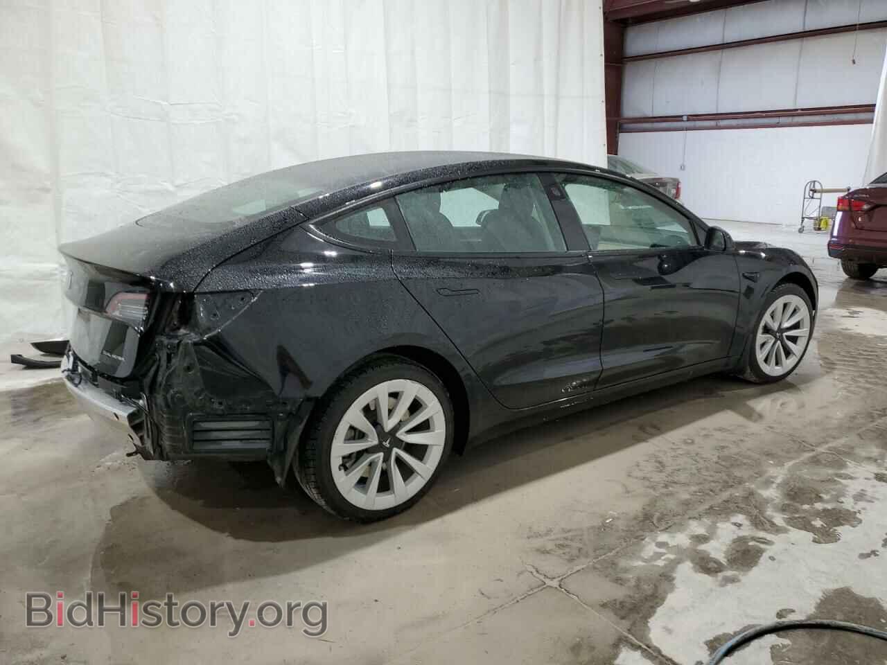 2022 TESLA MODEL 3 - VIN: 5YJ3E1EB4NF190408 - Фото 3