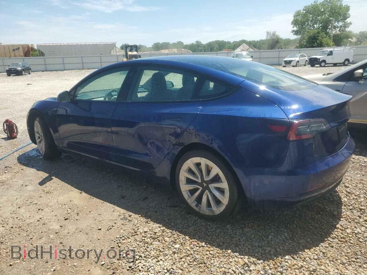 2022 TESLA MODEL 3 - VIN: 5YJ3E1EA0NF304492 - Photo 2