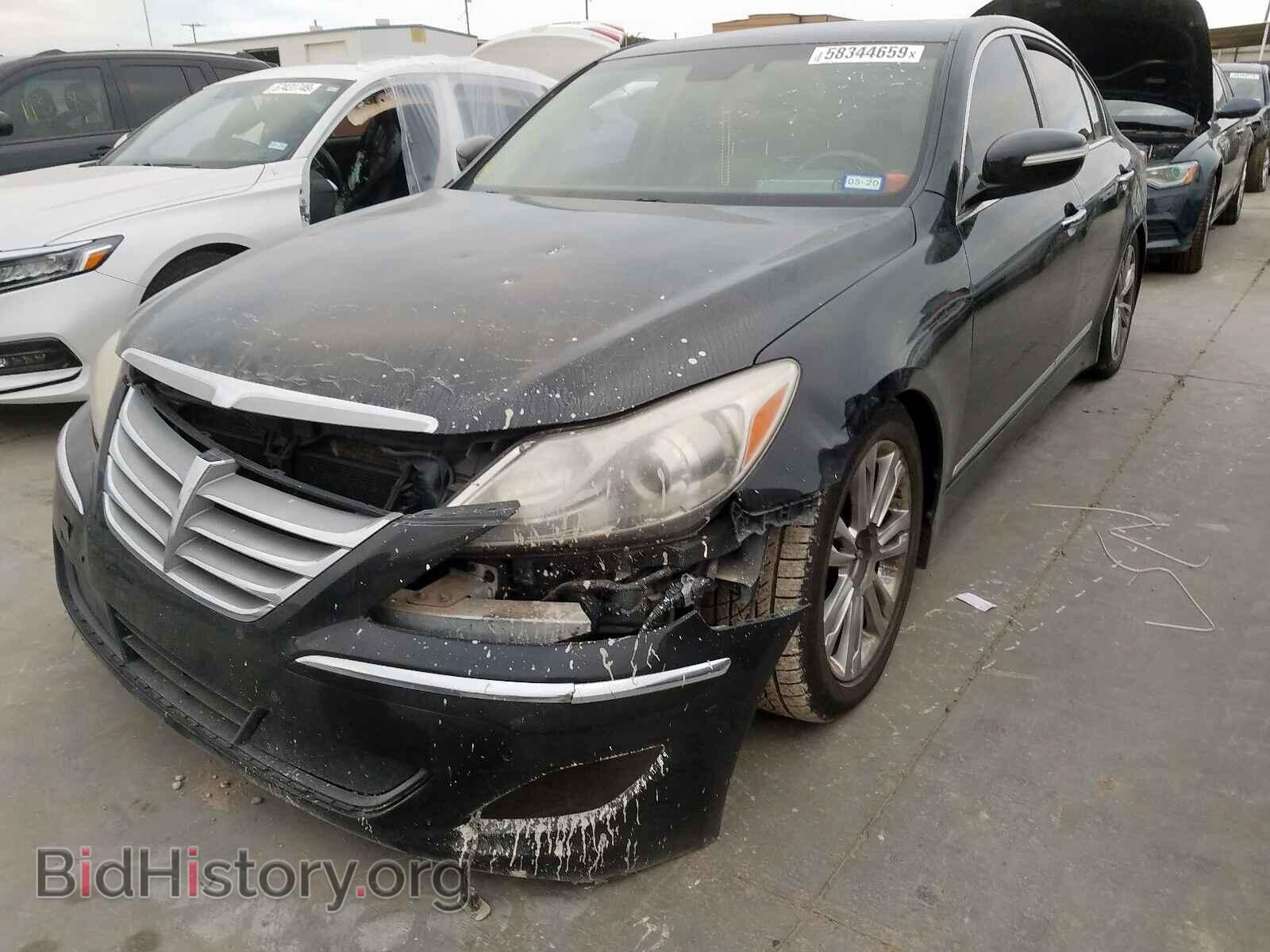 2012 HYUNDAI GENESIS - VIN: KMHGC4DH3CU207486 - Фото 2