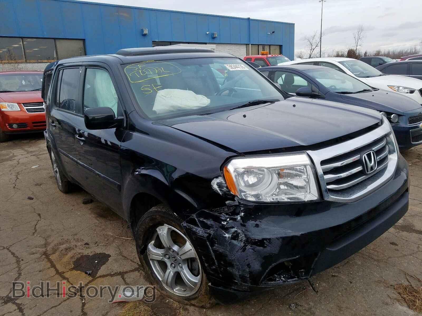 Фотография 5FNYF4H50DB083204 - HONDA PILOT 2013