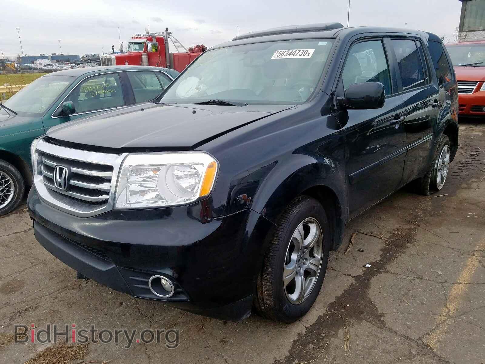 2013 HONDA PILOT - VIN: 5FNYF4H50DB083204 - Фото 2