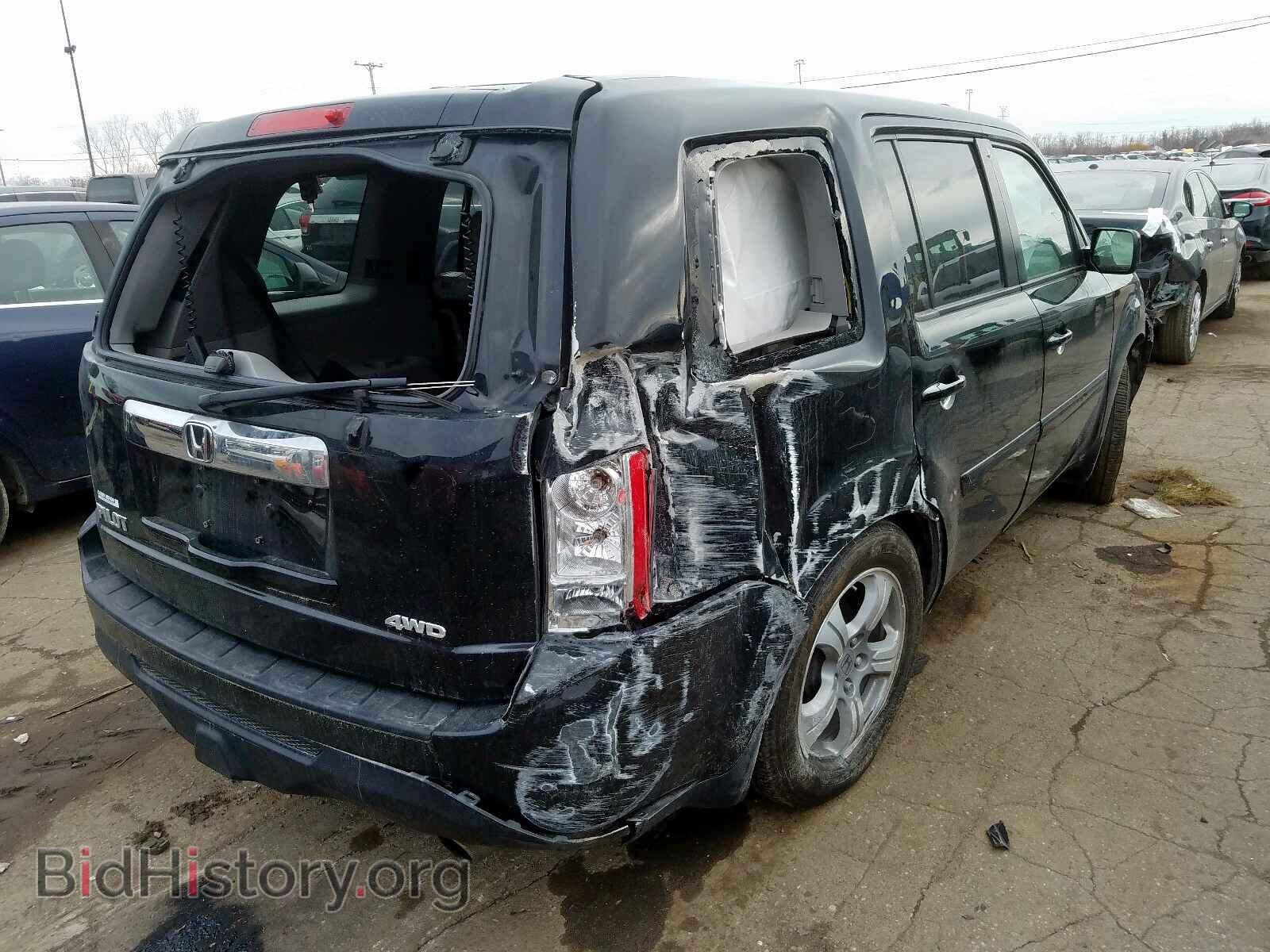 2013 HONDA PILOT - VIN: 5FNYF4H50DB083204 - Фото 4