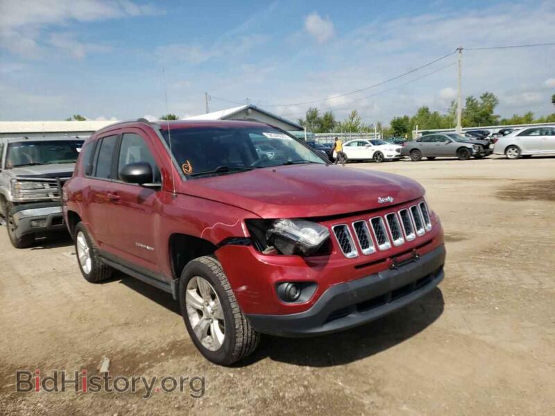 2012 Jeep COMPASS Compass SP (VIN 1C4NJDBB6CD590159) — photo 1 of 10, Copart, damage: front end