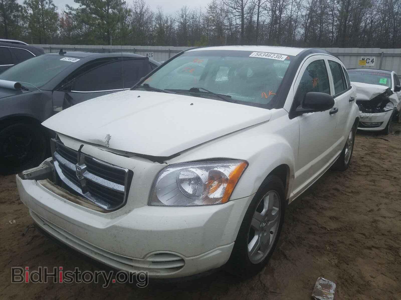 2008 DODGE CALIBER - VIN: 1B3HB48B48D671199 - Фото 2