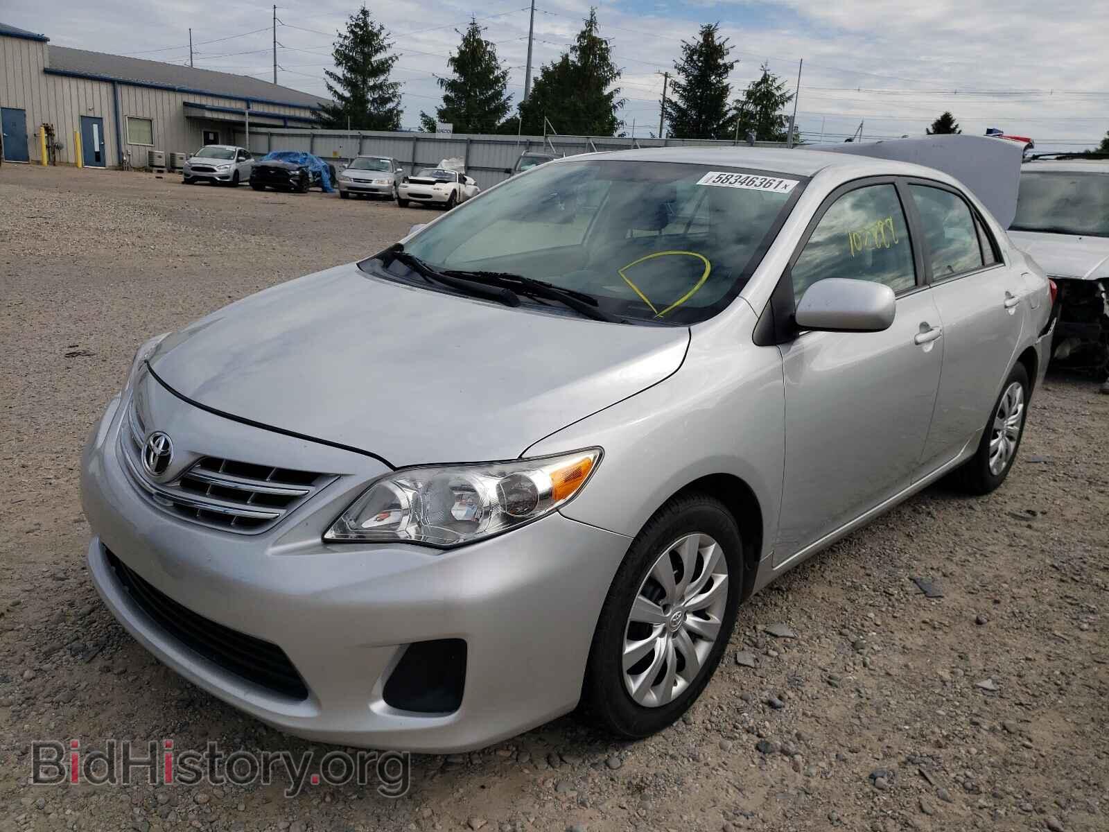 2013 TOYOTA COROLLA - VIN: 2T1BU4EE0DC127982 - Фото 2