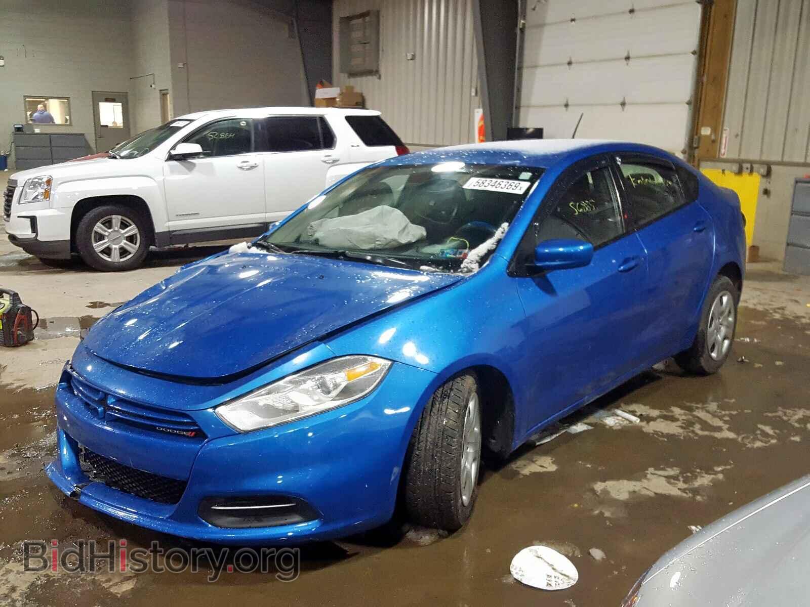 2016 DODGE DART - VIN: 1C3CDFAA9GD516571 - Фото 2