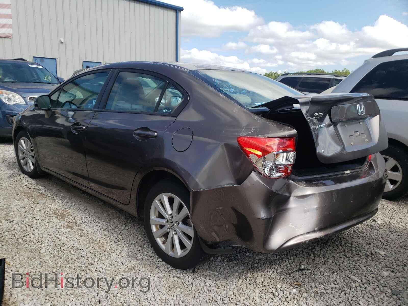 2012 HONDA CIVIC - VIN: 2HGFB2F86CH567084 - Фото 3