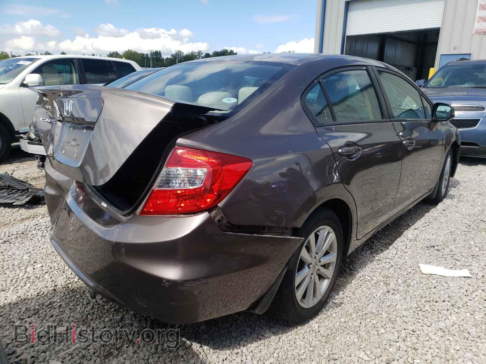 2012 HONDA CIVIC - VIN: 2HGFB2F86CH567084 - Фото 4