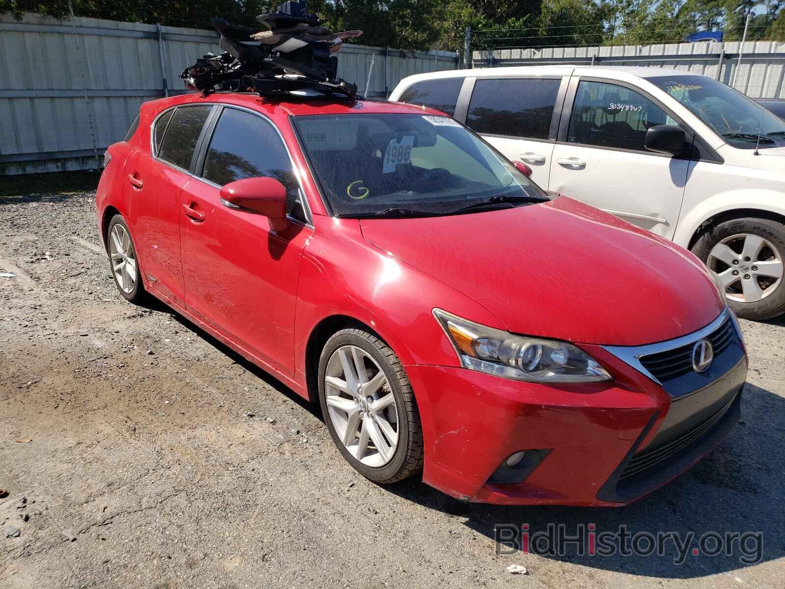 Photo JTHKD5BH7E2174848 - LEXUS CT 200 2014